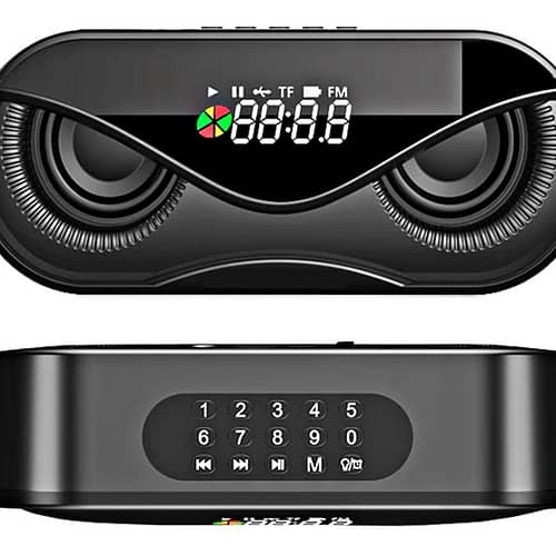 Parlante Bluetooth Reloj Despertador Radio FM G 6 en 1 Version 2023