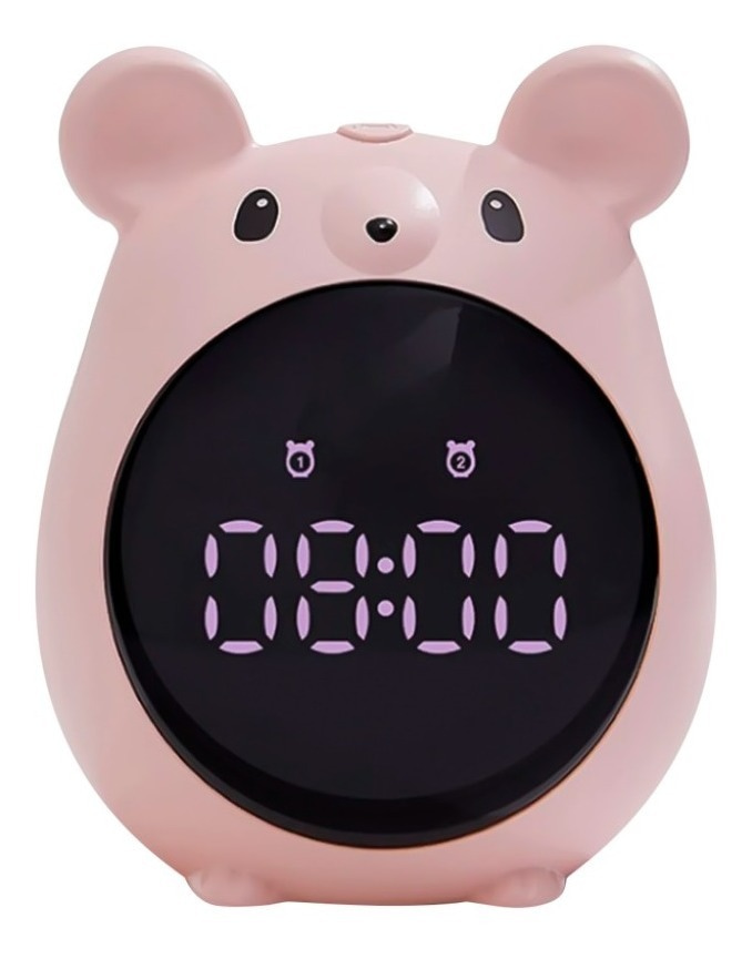 Reloj Despertador Infantil Niños Recargable Control De Voz - Wuala