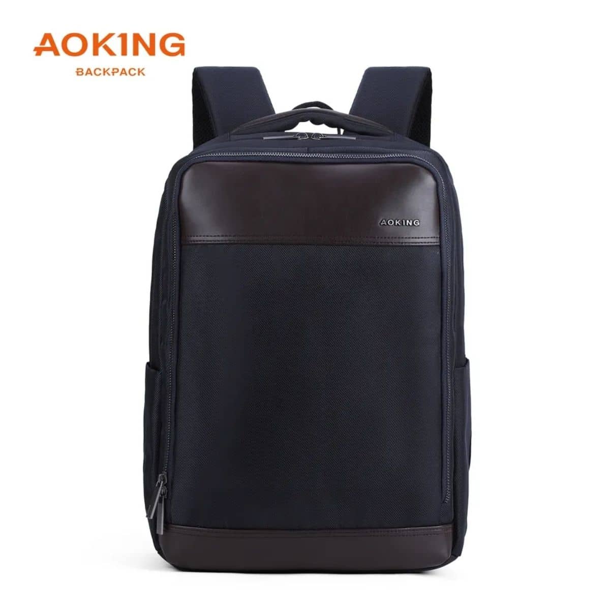 Mochila Impermeable Hombre Notebooks con USB Azul - Wuala